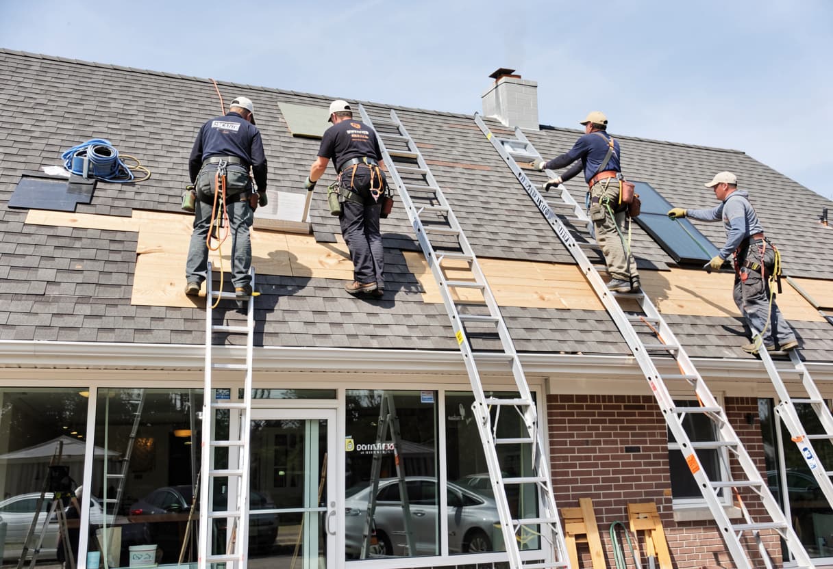 Commercial roofing category visual